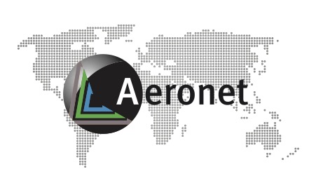 Aeronet Map Monde Logo HD